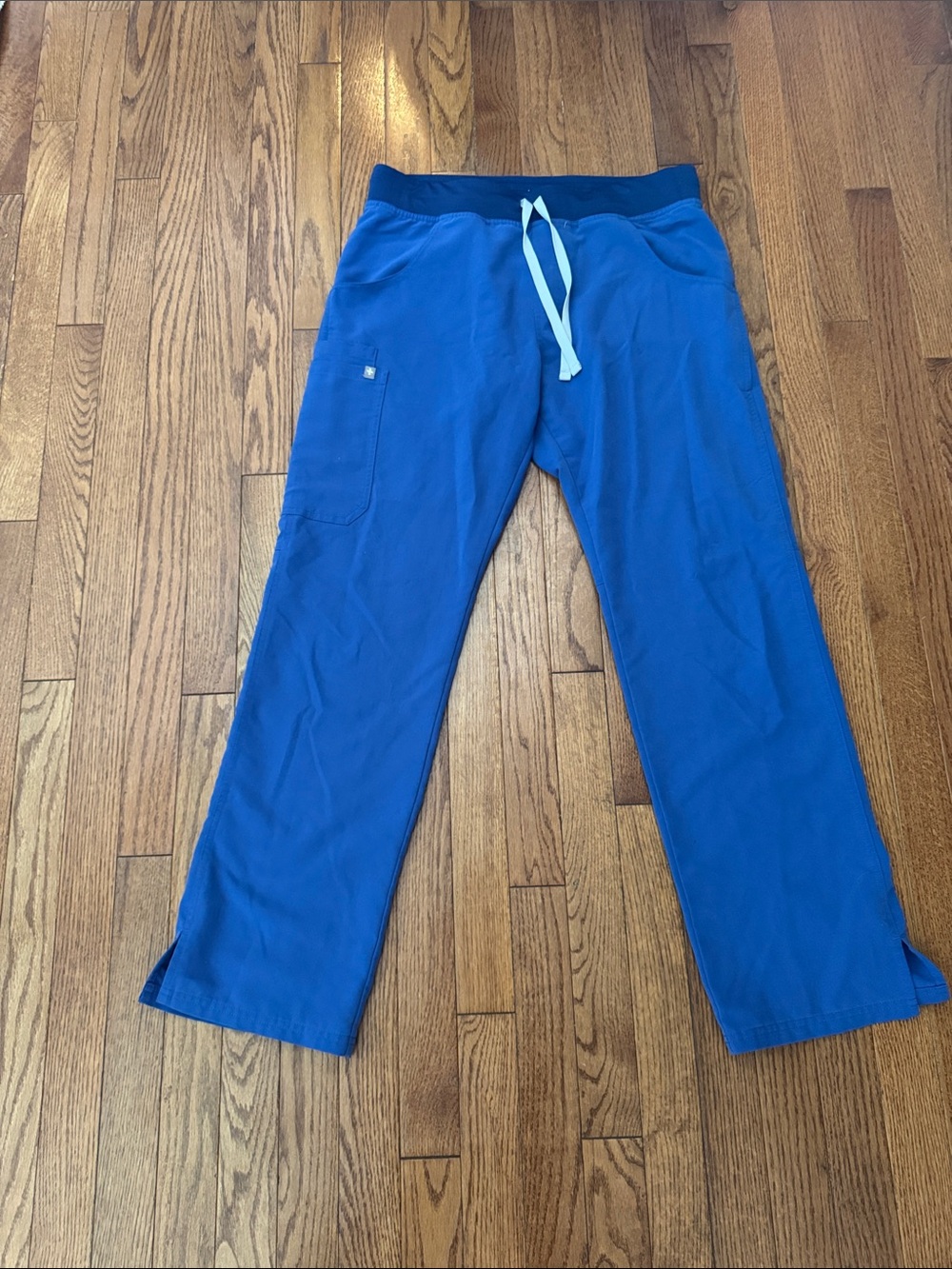 Figs Women’s Kade Royal Blue Drawstring Cargo Pants